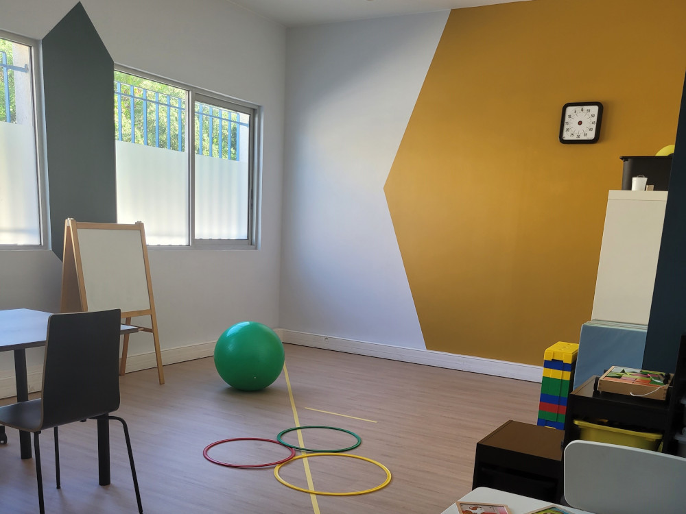 La salle de psychomotricité
